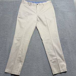 Brooks Brothers Pants Mens 38 Lightweight Advantage Chino Clark Beige 38x32 NEW